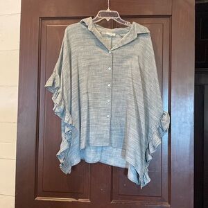 Cute dressy grey shirt